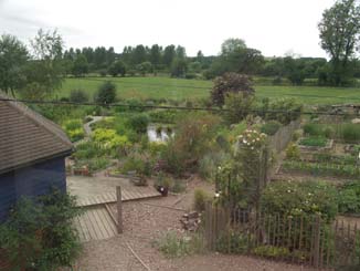 Pond and Walkway, Avebury, Wiltshire